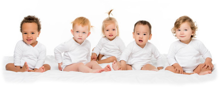4 babies